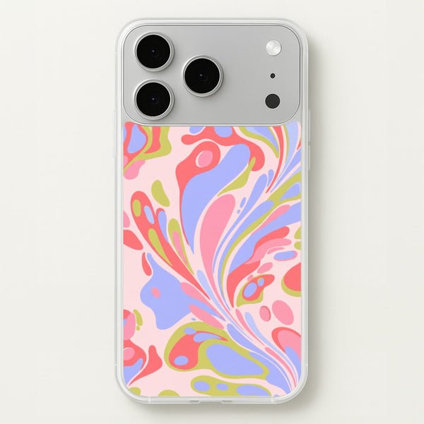 Pastel Marble Swirl Phone Case - iPhone 17 Pro Max / Standard