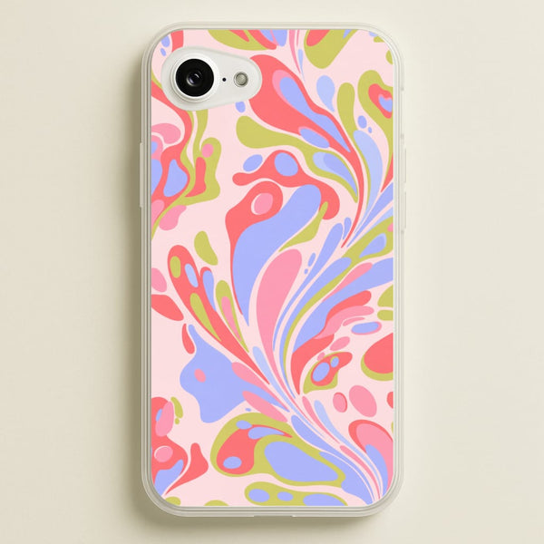 Pastel Marble Swirl Phone Case - iPhone 16e / Standard