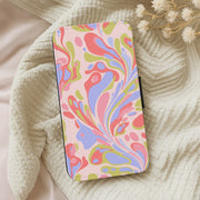 Pastel Marble Swirl Flip / Wallet Phone Case 5