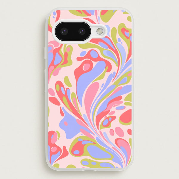 Pastel Marble Swirl Phone Case - Google Pixel 9a / Standard