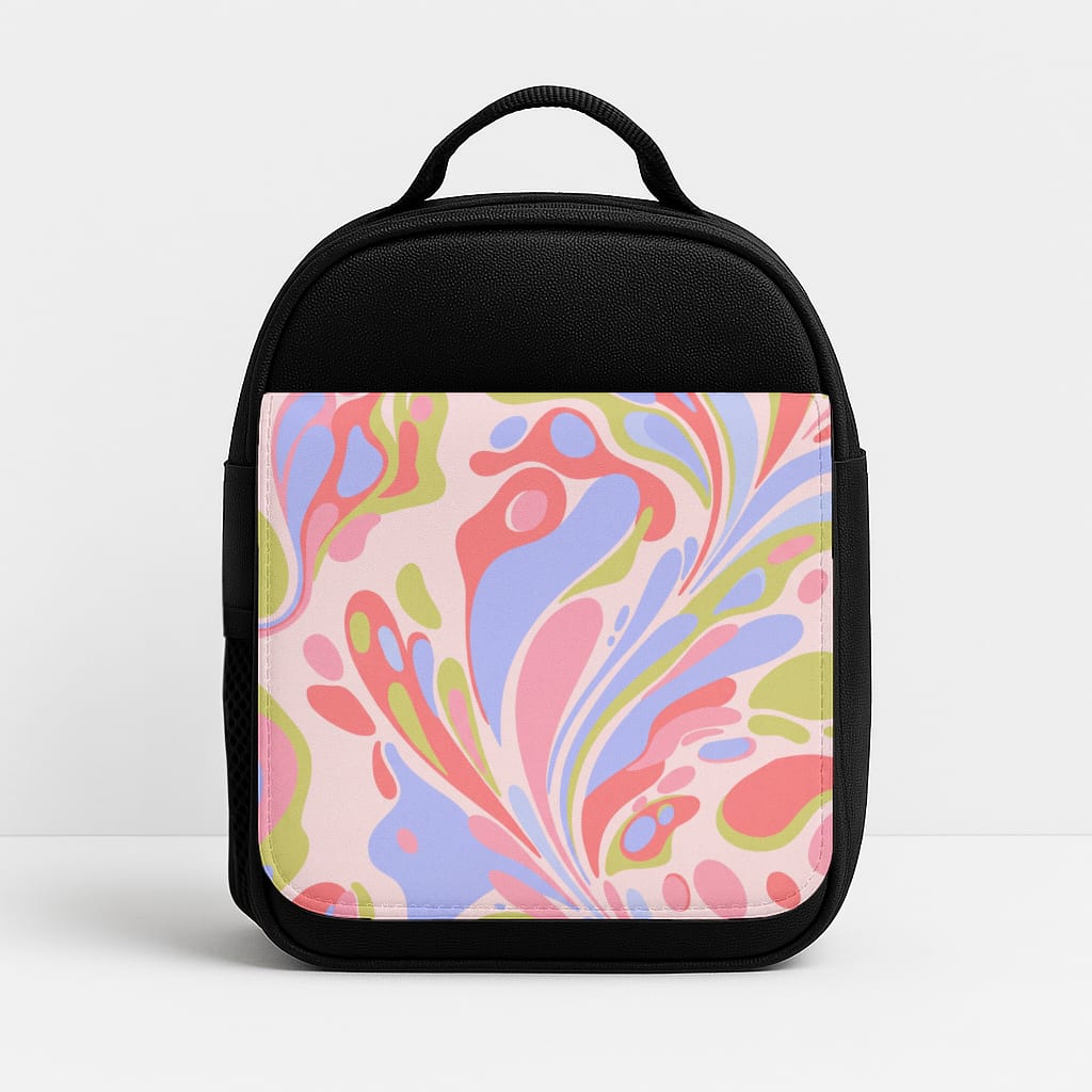 Pastel Marble Swirl Lunchbox