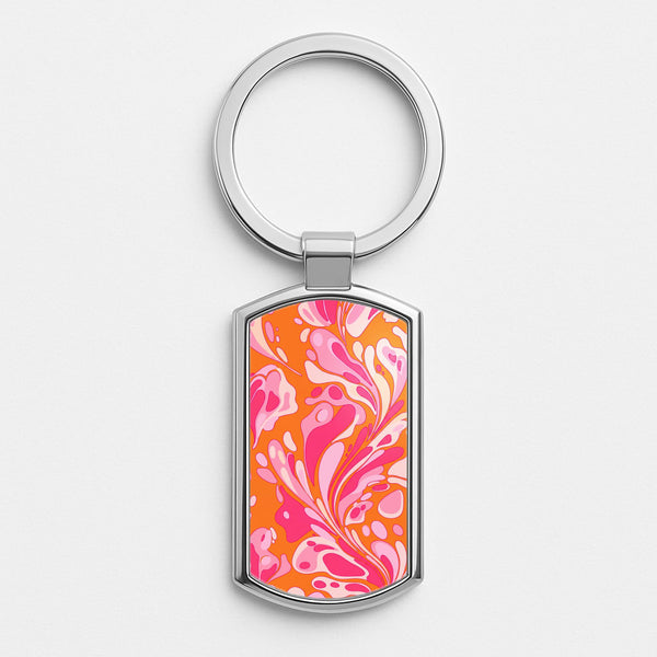 Silver Metal Keyring