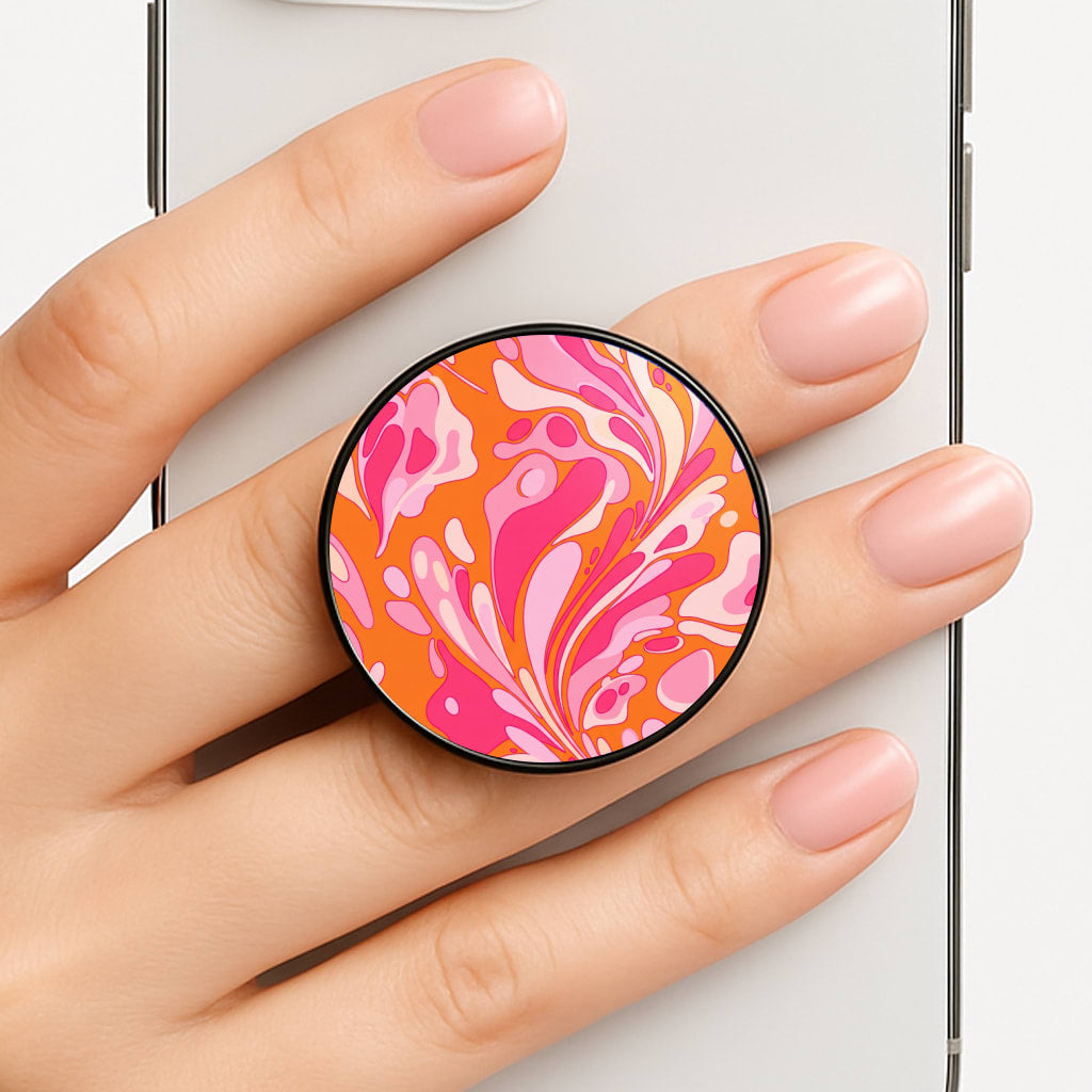 Orange Marble Swirl FunGrip
