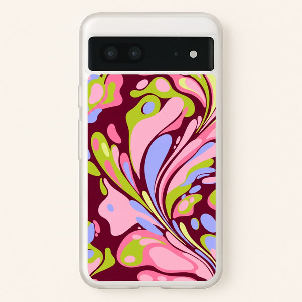 Multicolour Marble Swirl Phone Case - Google Pixel 7 / Standard
