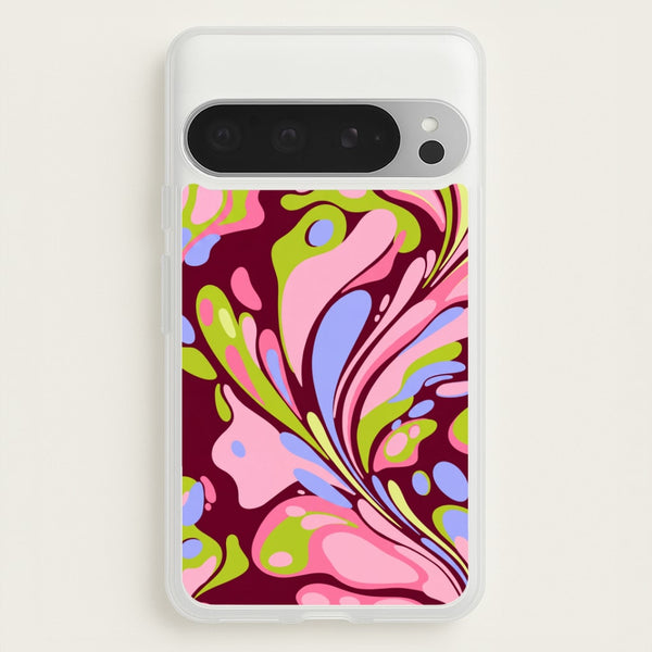 Multicolour Marble Swirl Phone Case - Google Pixel 9 Pro XL / Standard