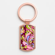 Multicolour Marble Swirl Luxury Keyring 4