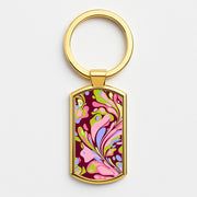 Multicolour Marble Swirl Luxury Keyring 3