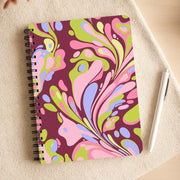 Multicolour Marble Swirl Notebook 3