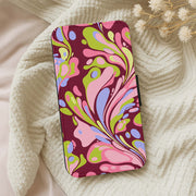 Multicolour Marble Swirl Flip / Wallet Phone Case 5