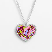 Multicolour Marble Swirl Necklace 3