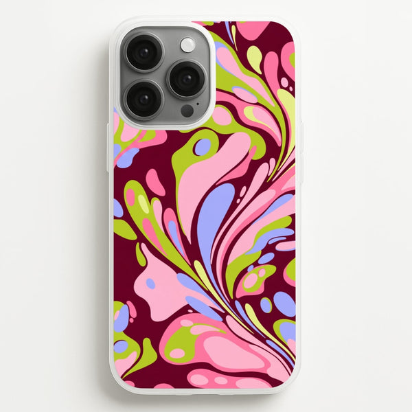 Multicolour Marble Swirl Phone Case - iPhone 13 Pro / Standard