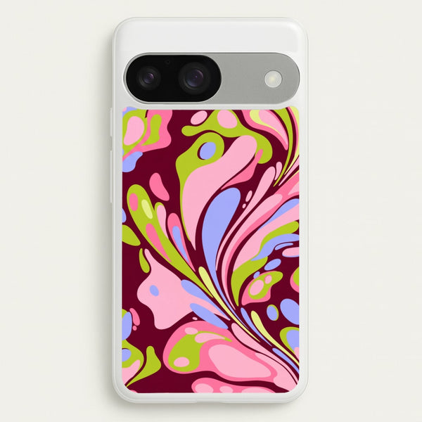 Multicolour Marble Swirl Phone Case - Google Pixel 9 / 9 Pro / Standard