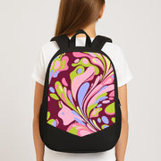 Multicolour Marble Swirl Backpack 3