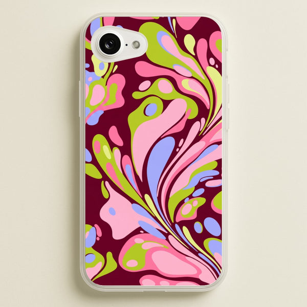 Multicolour Marble Swirl Phone Case - iPhone 16e / Standard