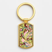 Green Marble Swirl Luxury Keyring 3