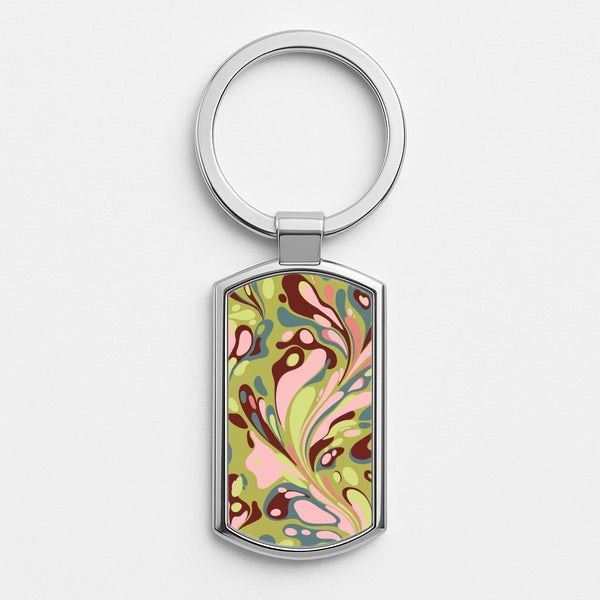 Silver Metal Keyring