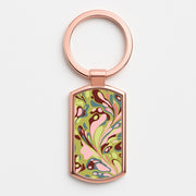 Green Marble Swirl Luxury Keyring 4