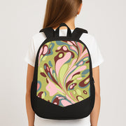 Green Marble Swirl Backpack 3