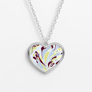Soft Marble Swirl Necklace 3