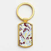 Soft Marble Swirl Luxury Keyring 3