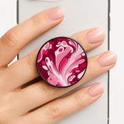 Burgundy & Pink Marble Swirl FunGrip 1