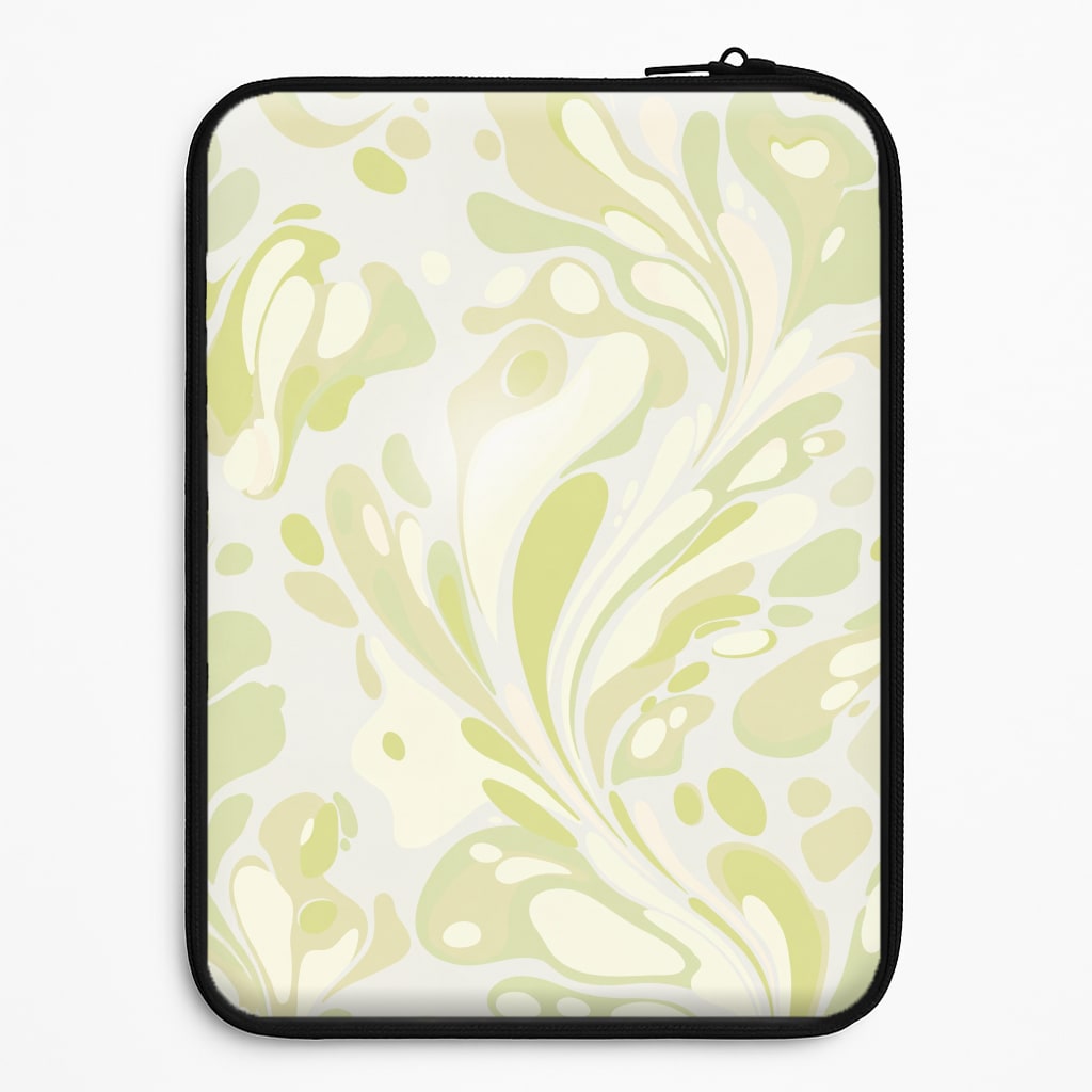 Pistachio Marble Swirl Laptop Sleeve