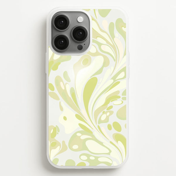 Pistachio Marble Swirl Phone Case - iPhone 13 Pro / Standard
