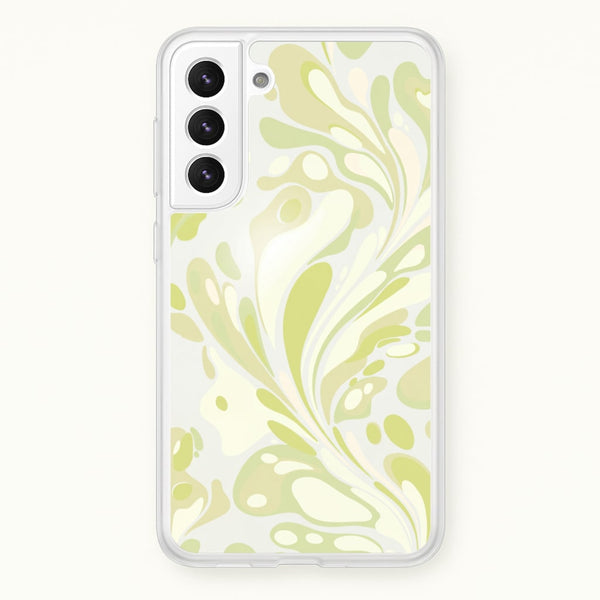 Pistachio Marble Swirl Phone Case - Galaxy S21 Plus / Standard