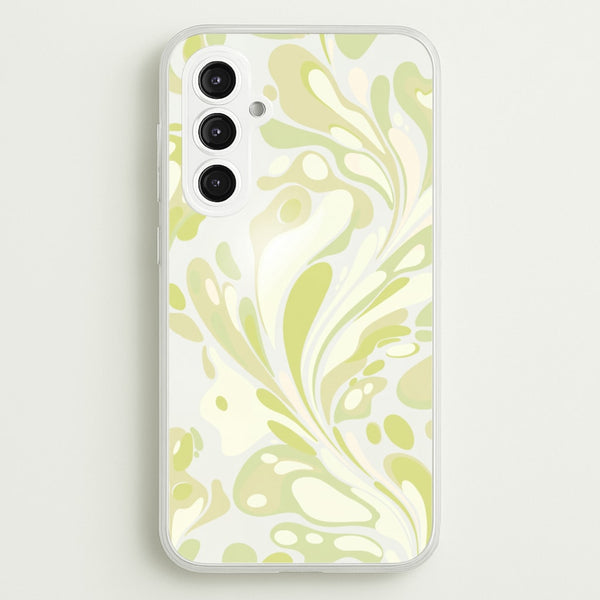 Pistachio Marble Swirl Phone Case - Galaxy S23FE / Standard