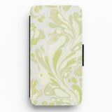 Marble Swirl Wallet Phone Cases