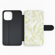 Pistachio Marble Swirl Flip / Wallet Phone Case 2