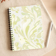 Pistachio Marble Swirl Notebook 3