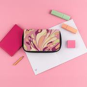 Rose Marble Swirl Pencil Case 3