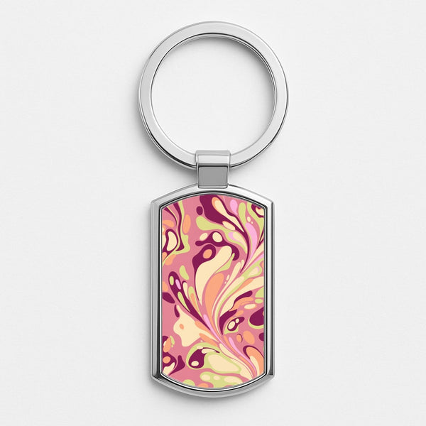 Silver Metal Keyring