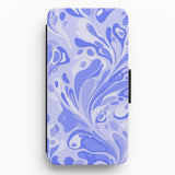 Marble Swirl Flip / Wallet Phone Cases