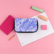Periwinkle Marble Swirl Pencil Case 3
