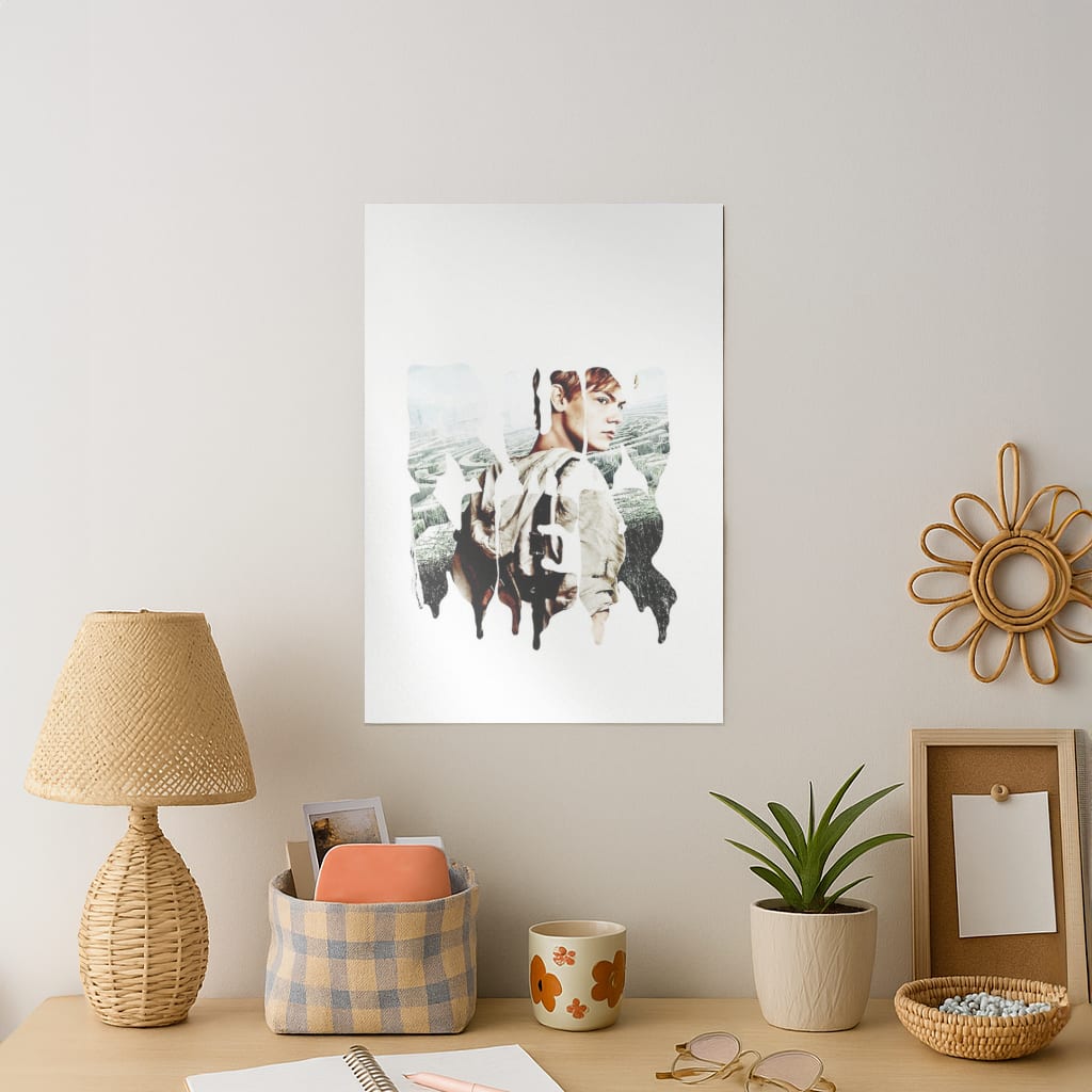 Runner - Newt - Maze Art Print