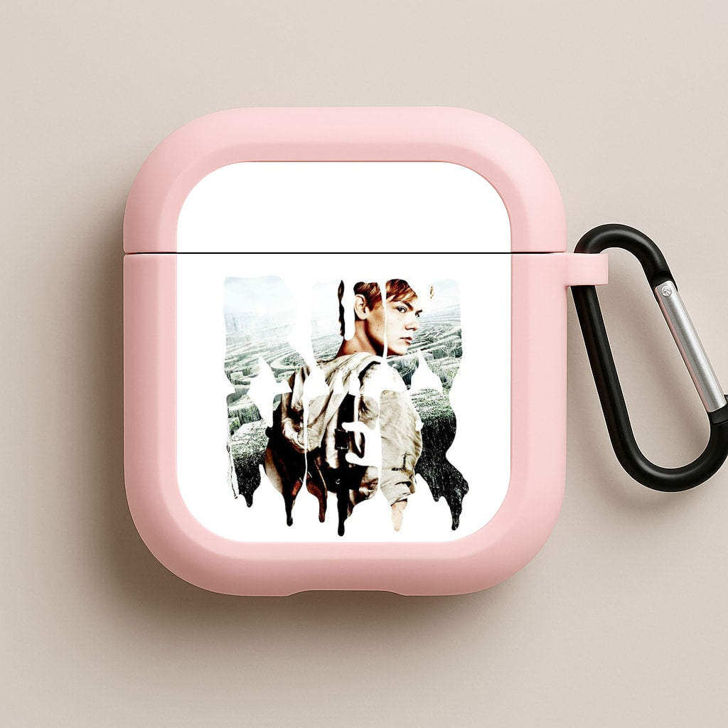 Runner - Newt - Maze Pink AirPods Case