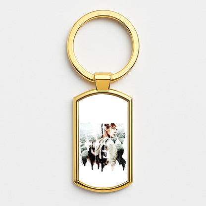 Runner - Newt - Maze Gold Keyring