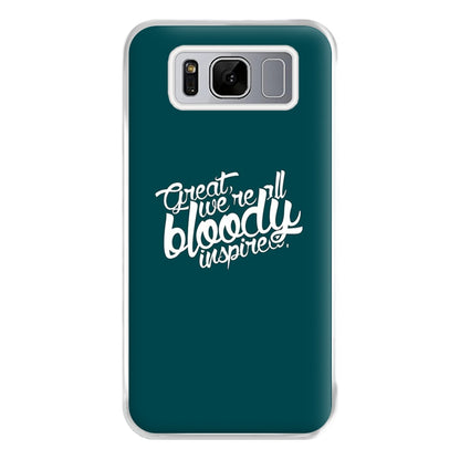 Great, We're All Bloody Inspired - Maze Phone Case for Galaxy S8 Plus