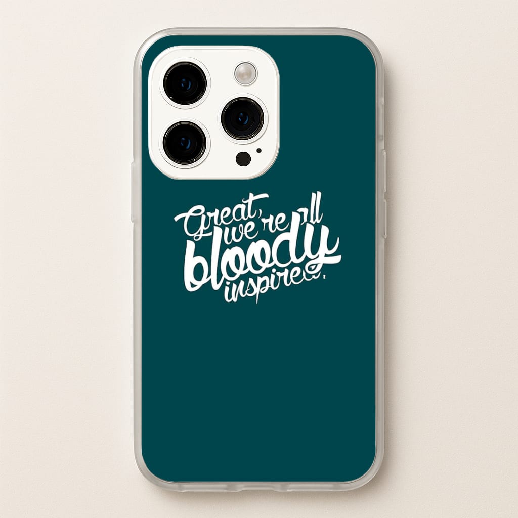 Great, We're All Bloody Inspired - Maze  - Maze Runner Phone Case for iPhone 14 Pro