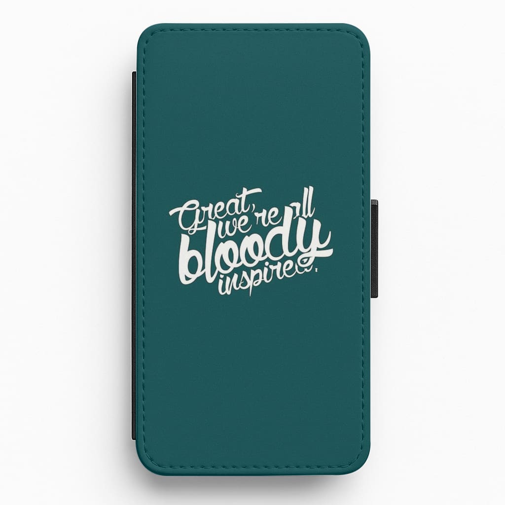 Great, We're All Bloody Inspired - Maze Flip Wallet Phone Case