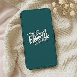 Great, We're All Bloody Inspired - Maze Flip Wallet Phone Case