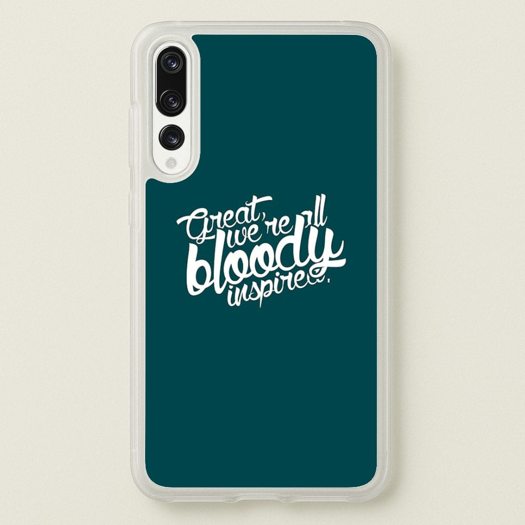 Great, We're All Bloody Inspired - Maze  - Maze Runner Phone Case for Huawei P20 Pro
