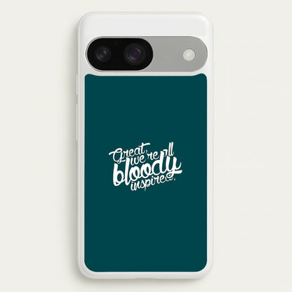 Great, We're All Bloody Inspired - Maze  - Maze Runner Phone Case for Google Pixel 9 / 9 Pro