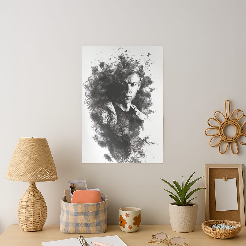 Newt - Maze Art Print