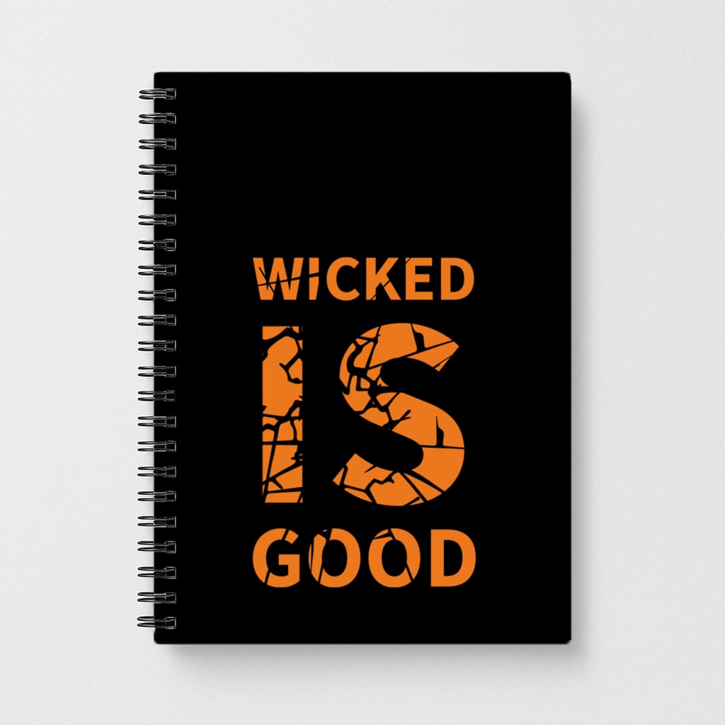 Wicked Is Good - Maze Notebook