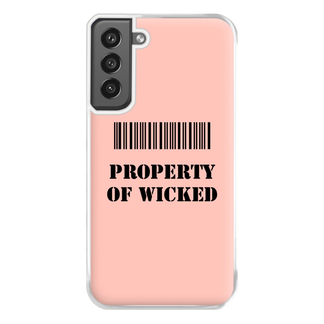 Property of Wicked - Maze Phone Case for Galaxy S21FE