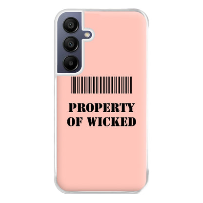 Property of Wicked - Maze Phone Case for Galaxy A16