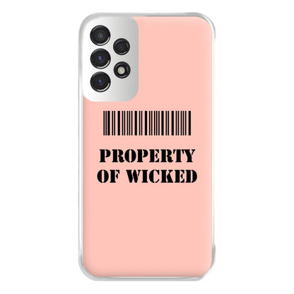 Property of Wicked - Maze Phone Case for Galaxy A53